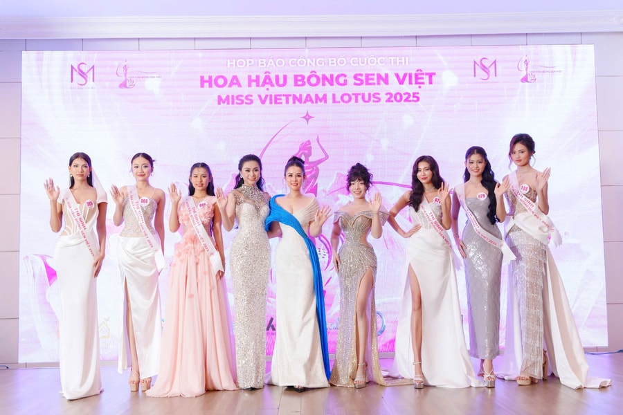 Chính thức khởi động cuộc thi 'Hoa hậu Bông Sen Việt 2025' với chủ đề 'Tỏa sáng phẩm giá Việt'