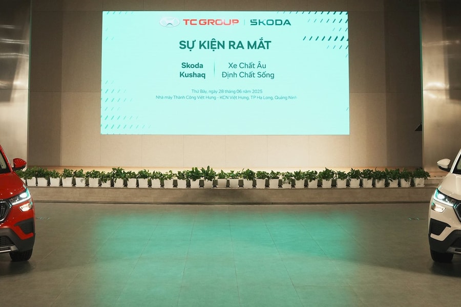 Skoda Việt Nam chính thức ra mắt mẫu xe Kushaq, giá từ 599 triệu đồng