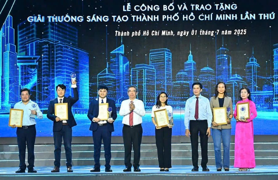 Checkee được vinh danh tại Giải thưởng Sáng tạo TP.HCM 2025