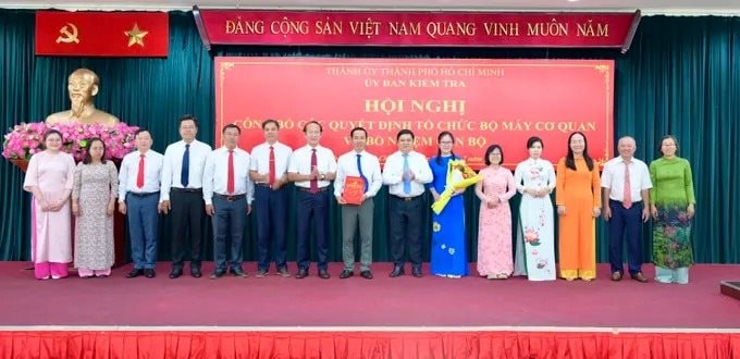 Kiện toàn Cơ quan Ủy ban Kiểm tra Thành ủy TP.HCM