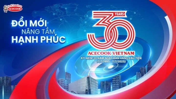 Acecook đồng hành cùng người Việt 30 năm, hành trình đổi mới nâng tầm hạnh phúc