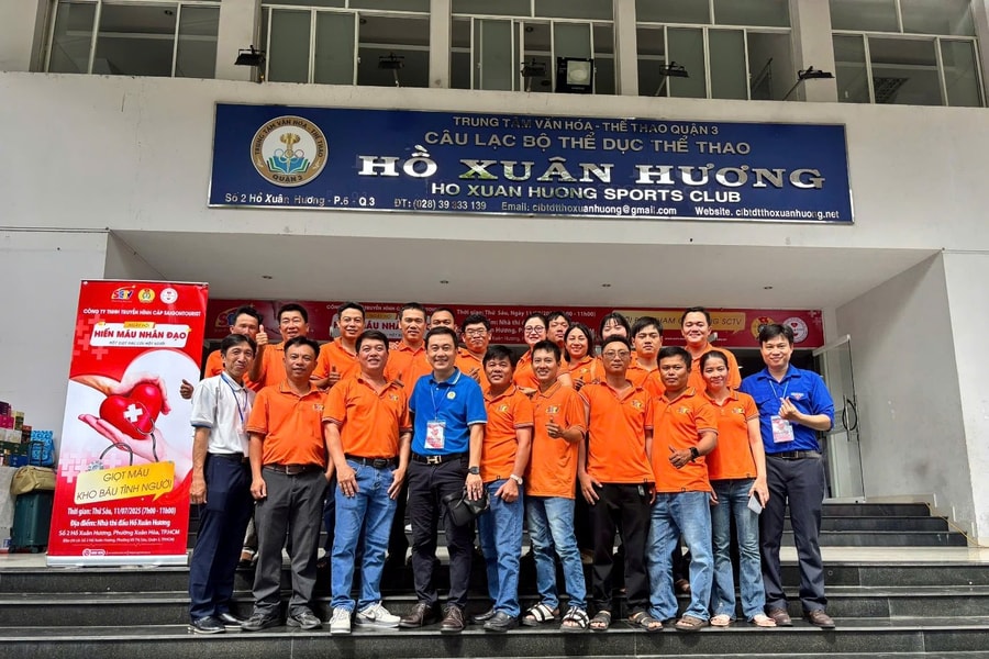 SCTV tổ chức 3 đợt hiến máu nhân đạo trong năm 2025