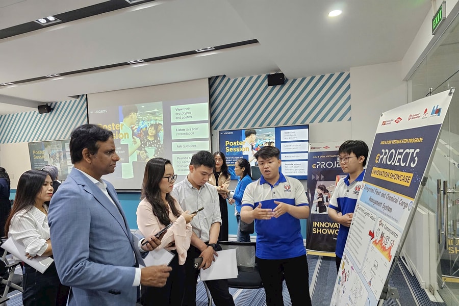 Sinh viên biến thách thức doanh nghiệp thành sáng tạo thực tiễn