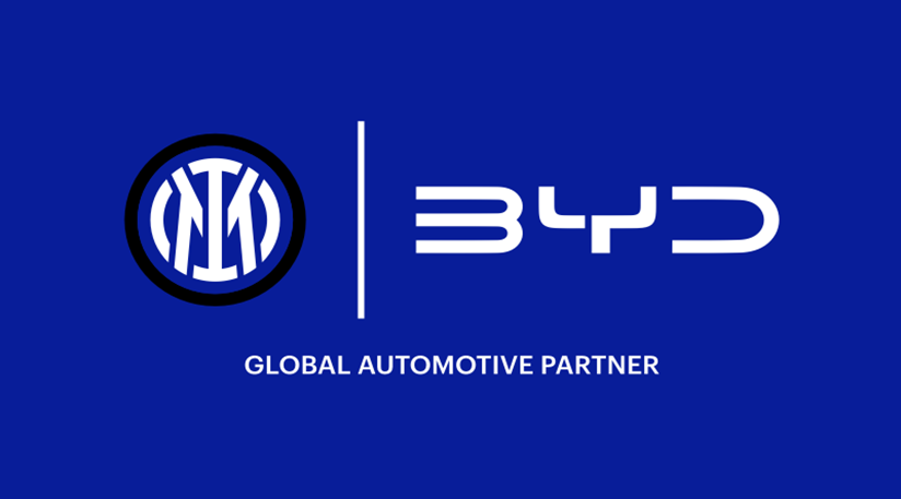 BYD trở thành đối tác ô tô toàn cầu của câu lạc bộ bóng đá Inter Milan