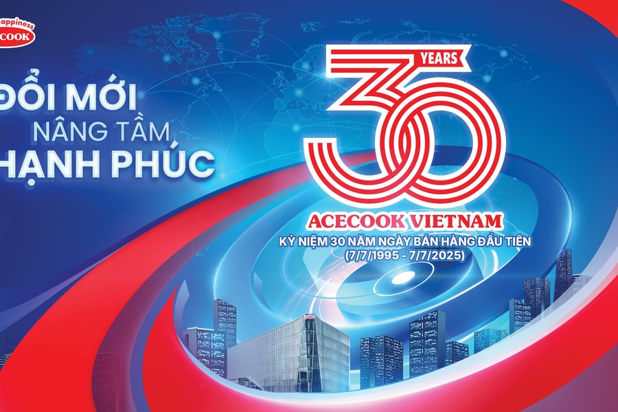 Acecook Việt Nam - hành trình 30 năm nâng tầm hạnh phúc