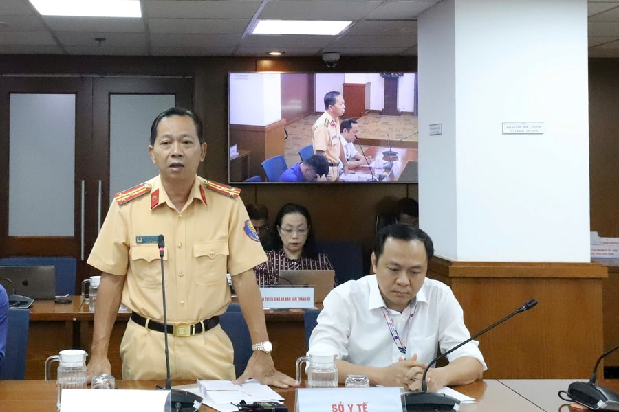 Công an TP.HCM ra quân, siết chặt quản lý giao thông dịp lễ 2/9
