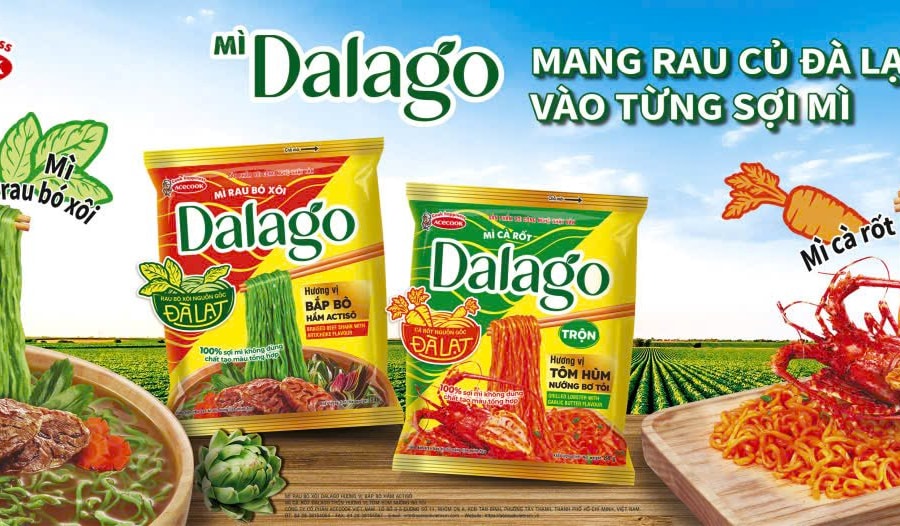 Acecook Việt Nam chính thức ra mắt sản phẩm mì ăn liền Dalago