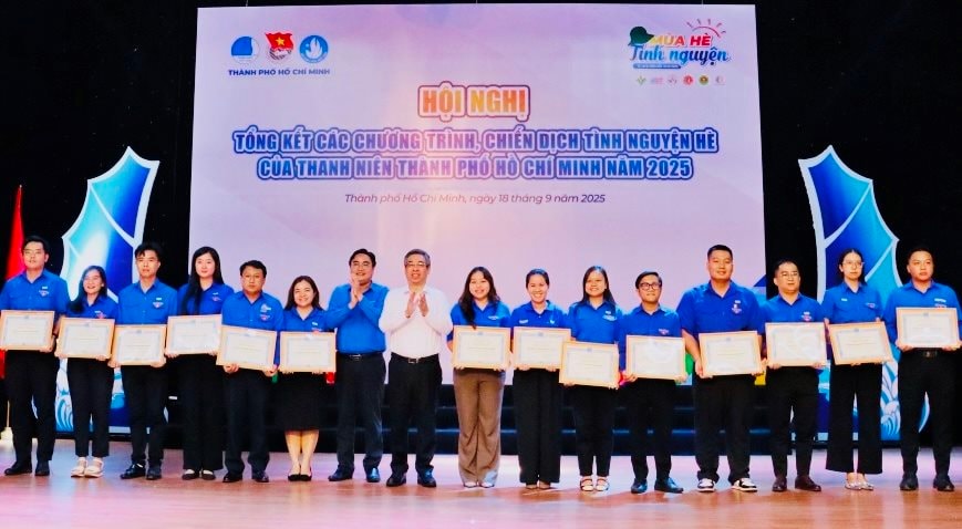 Chiến dịch mùa hè tình nguyện của Thành đoàn TP. HCM hoạt động trải rộng 20 tỉnh, thành