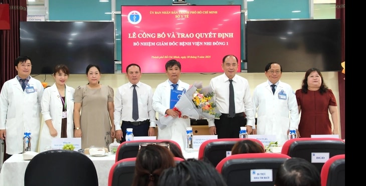 Ông Ngô Ngọc Quang Minh làm Giám đốc Bệnh viện Nhi đồng 1 TP.HCM
