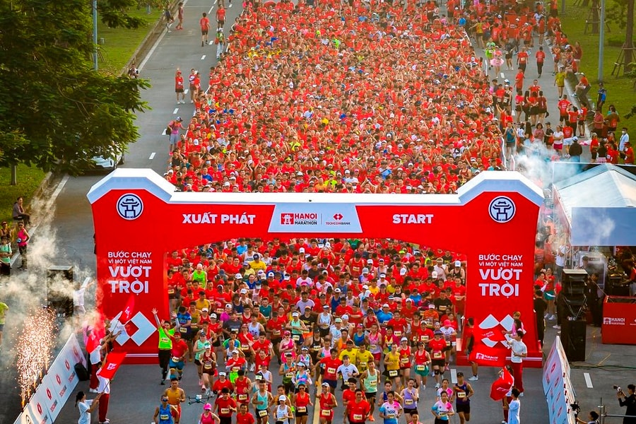 Giải Marathon Quốc tế Hà Nội Techcombank Mùa thứ 4: Bứt phá kỷ lục, lan tỏa tinh thần vượt trội