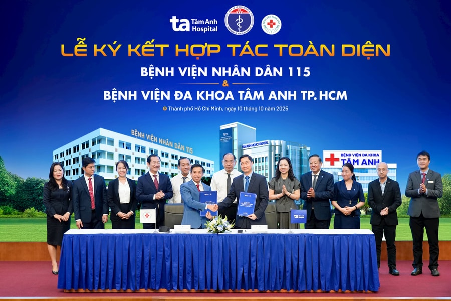 TP.HCM: Công bố thành lập “Mạng lưới y tế Tâm Anh - Nhân dân 115”