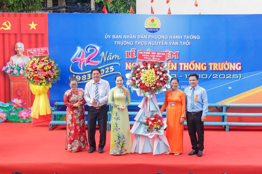 Trường THCS Nguyễn Văn Trỗi là niềm tự hào của phường Hạnh Thông