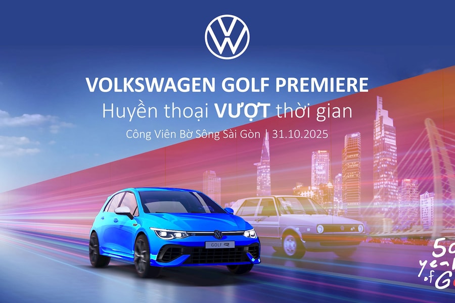 Sắp diễn ra ngày hội trải nghiệm Volkswagen Experience Day và ra mắt Huyền thoại Golf
