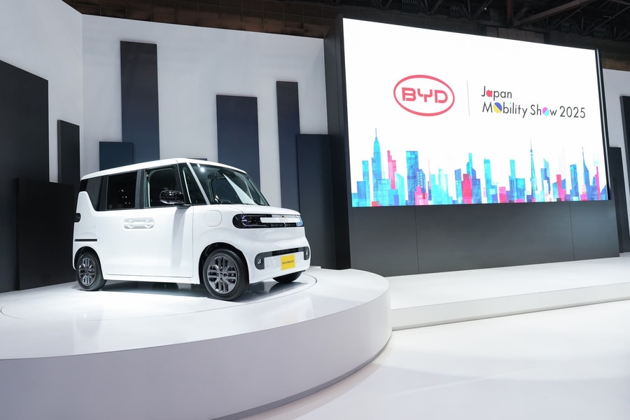 BYD góp mặt tại Japan Mobility Show 2025 và ra mắt toàn cầu mẫu K-EV đầu tiên