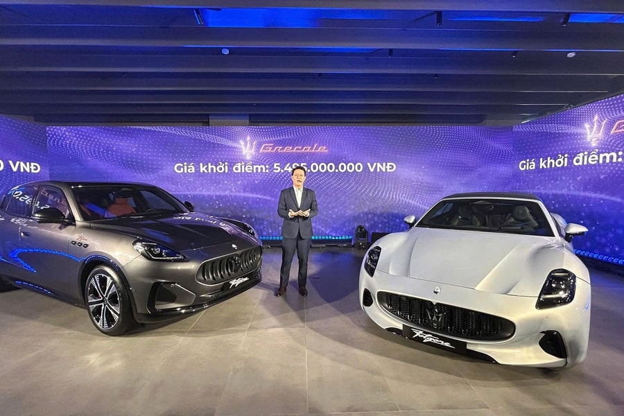 Maserati Việt Nam ra mắt bộ đôi xe điện Grecale Folgore và GranCabrio Folgore