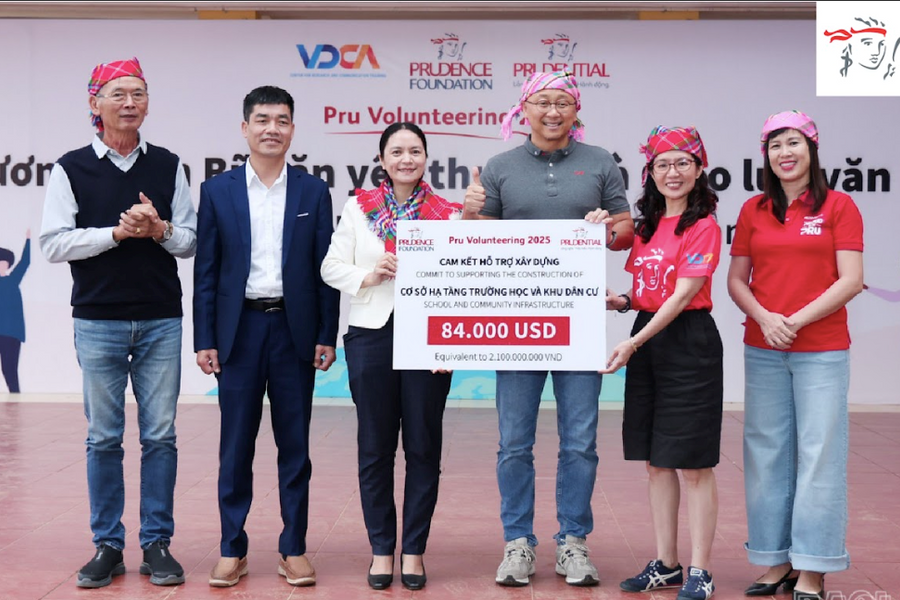Prudential Việt Nam viết tiếp hành trình 26 năm đồng hành cùng cộng đồng