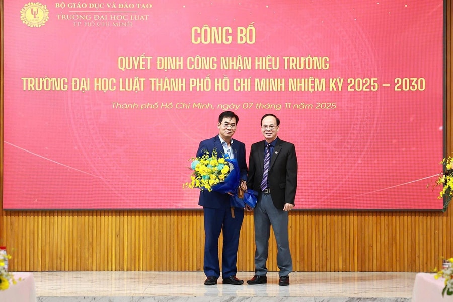 Trường Đại học Luật TP.HCM công bố nhân sự chủ chốt nhiệm kỳ 2025–2030