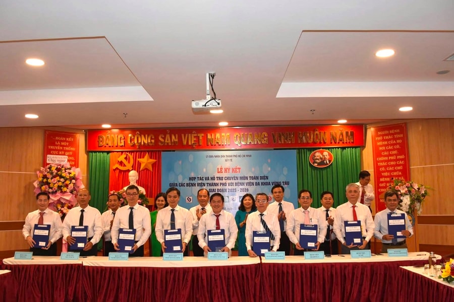 8 Bệnh viện đa khoa và chuyên khoa tuyến cuối hỗ trợ chuyên môn Bệnh viện Đa khoa Vũng Tàu