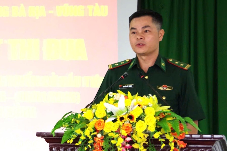 Biên phòng cửa khẩu cảng Bà Rịa - Vũng Tàu thi đua chào mừng 80 năm Ngày Tổng tuyển cử đầu tiên