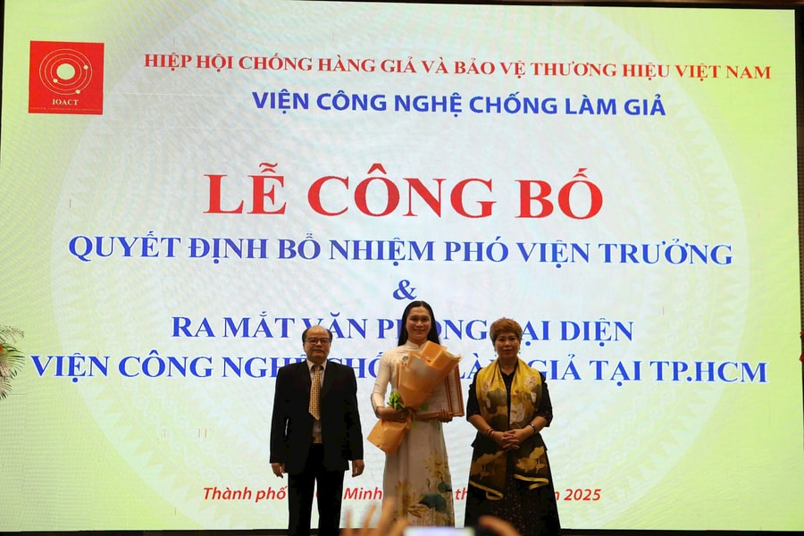 ThS Nguyễn Hoàng Tiến giữ chức vụ Phó Viện trưởng Viện Công nghệ Chống làm giả