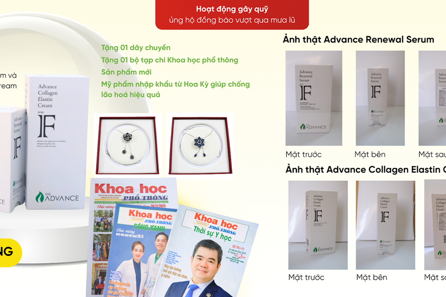 Cùng Tạp chí Khoa học phổ thông gây quỹ ủng hộ đồng bào vượt thiên tai