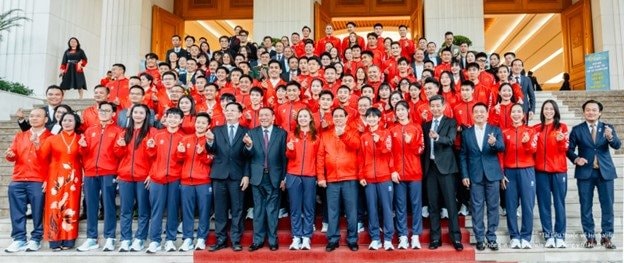 Herbalife Việt Nam cùng Ủy ban Olympic Việt Nam tổ chức lễ xuất quân cho đoàn Việt Nam tham dự SEA Games 33