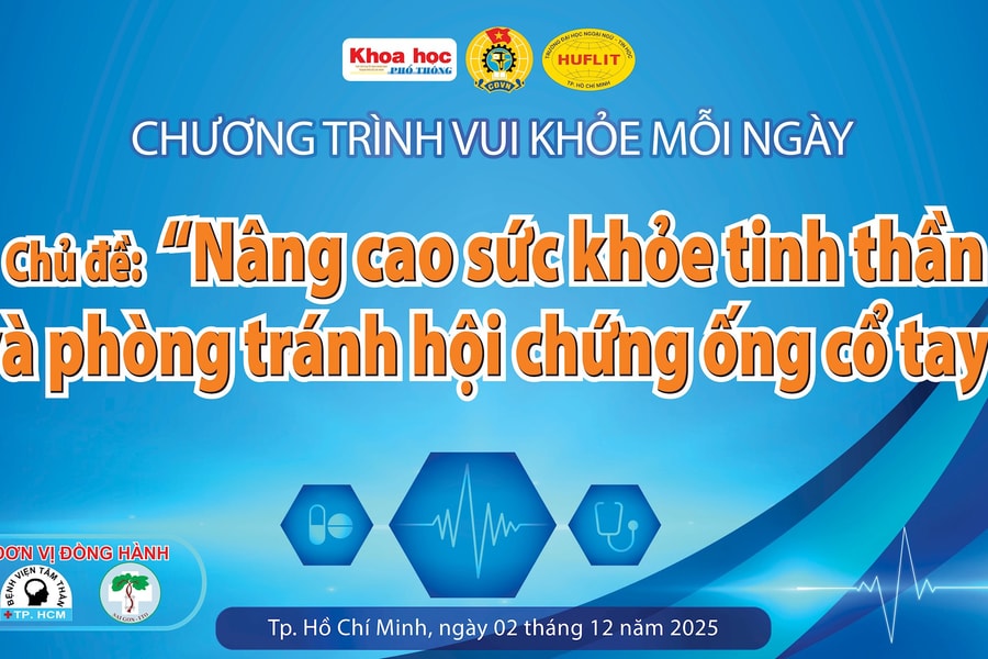 “Vui khỏe mỗi ngày” đồng hành cùng HUFLIT chăm sóc sức khỏe tinh thần và thể chất cho giảng viên, sinh viên