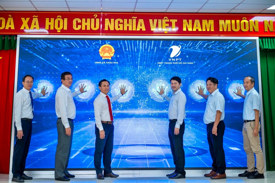 Xã Châu Pha đặt mục tiêu trở thành một trong những mô hình tiêu biểu của TP.HCM trong phong trào "Bình dân học vụ số"