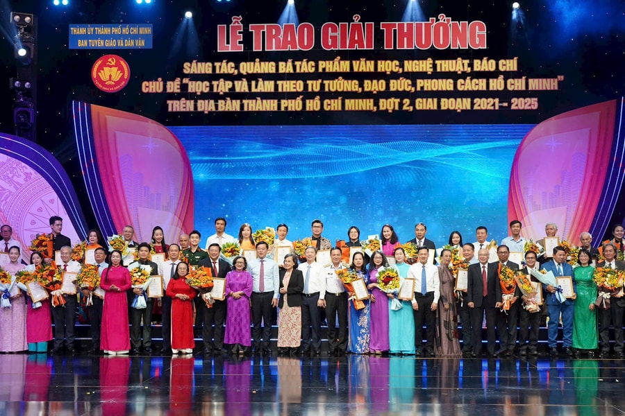 TP.HCM vinh danh 115 tác phẩm xuất sắc về học tập và làm theo Bác