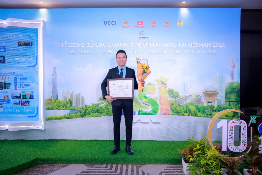 Herbalife Việt Nam được vinh danh Top 100 Doanh nghiệp nền vững Việt Nam 2025