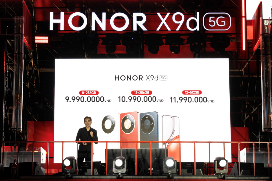 Ra mắt HONOR X9d: Tân binh "bền bất bại" với pin 8.300 mAh