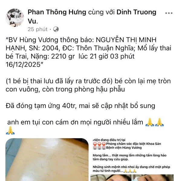 Bệnh viện Hùng Vương cảnh báo: 'Ngụy tạo thông tin người bệnh để trục lợi'