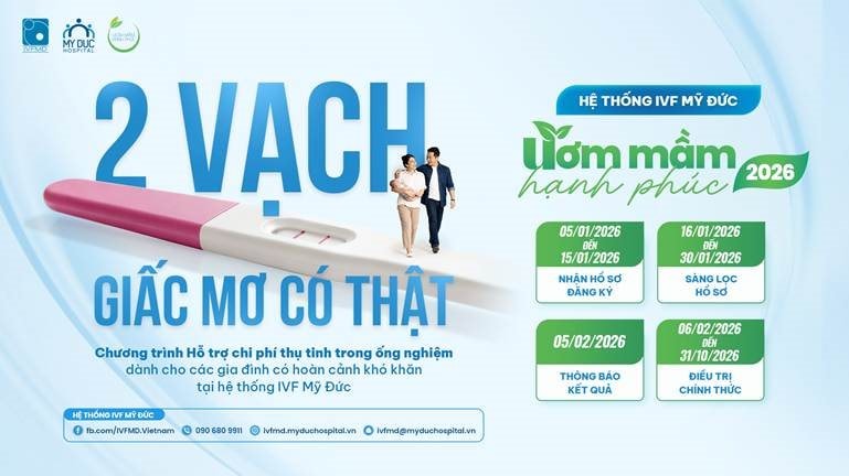 Ươm Mầm Hạnh Phúc 2026 - Giấc mơ mong con của những vợ chồng khó khăn không còn xa vời