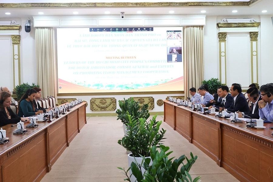 TP.HCM cùng đối tác Hà Lan tìm cách giải quyết tình trạng ngập nước