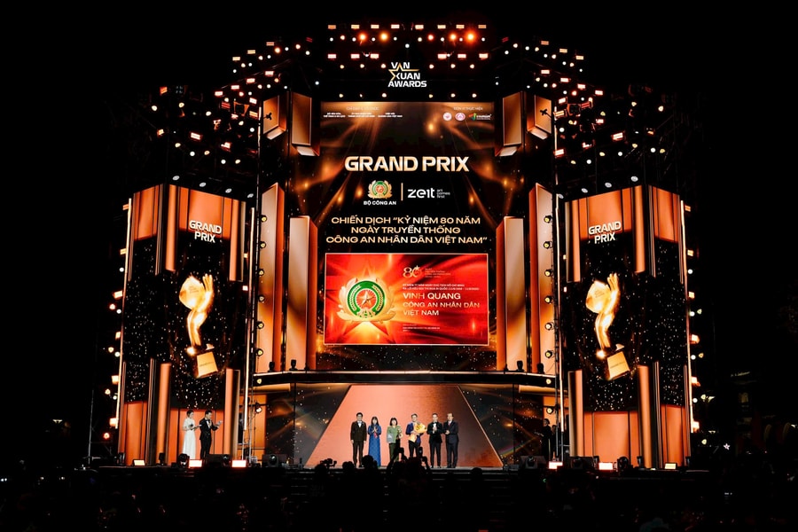 'Kỷ niệm 80 năm Ngày truyền thống CAND Việt Nam' là chiến dịch quảng cáo xuất sắc nhất 2025