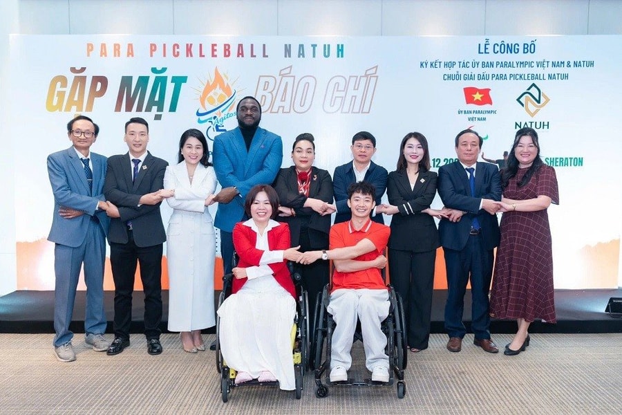 Chuỗi giải ParaNatuh Pickleball 2026: Lan tỏa tinh thần 'Thể thao hòa nhập'