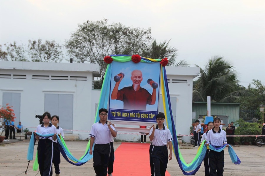 Sôi nổi Đại hội Thể dục Thể thao lần thứ I phường Tam Thắng, TP.HCM