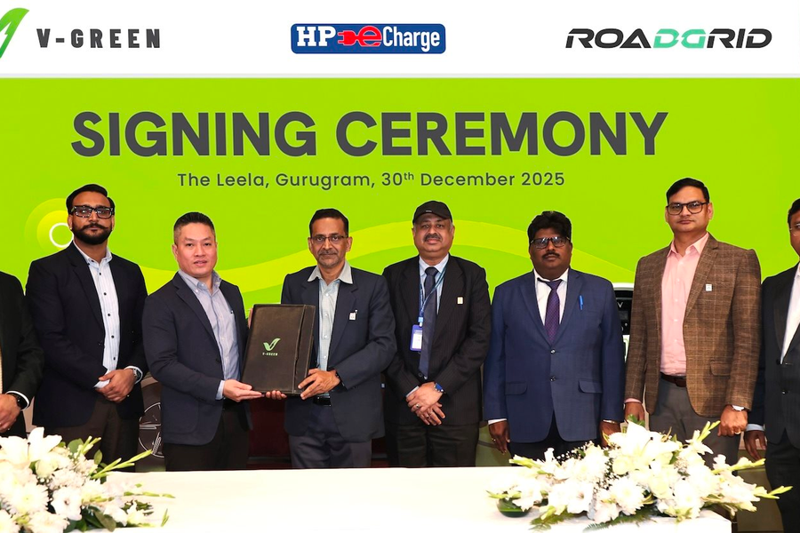 V-GREEN và HPCL ký kết hợp tác chiến lược nhằm phát triển hạ tầng sạc xe điện tại các cửa hàng xăng dầu bán lẻ