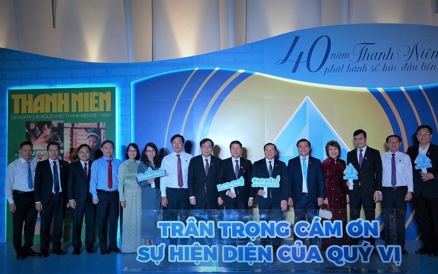 Báo Thanh Niên tổ chức Lễ kỷ niệm 40 năm Ngày phát hành số báo đầu tiên