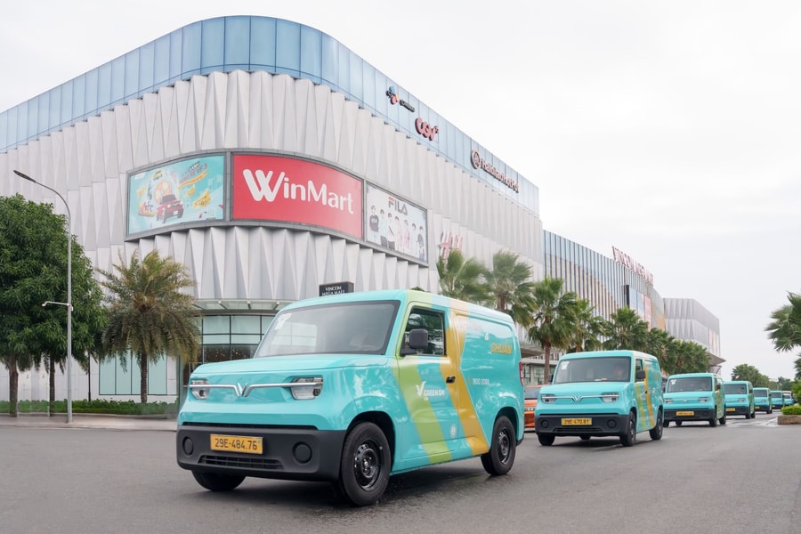 Xanh SM ra mắt dịch vụ vận chuyển hàng nội đô bằng xe tải điện