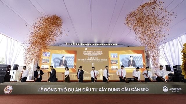 TP.HCM tổ chức lễ động thổ xây dựng cầu Cần Giờ và cầu Phú Mỹ 2