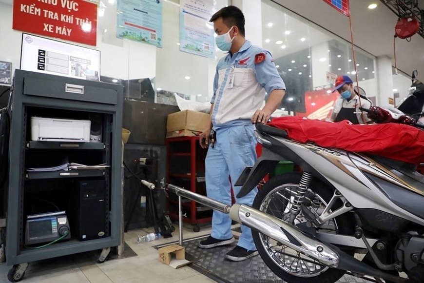 TP.HCM yêu cầu các trung tâm đăng kiểm khẩn trương chuẩn bị cho việc kiểm định khí thải xe máy