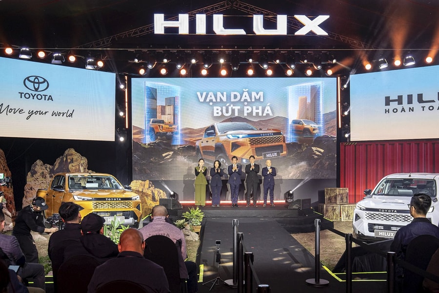 Toyota Hilux hoàn toàn mới 2026 ra mắt thị trường Việt, giá từ 632 triệu đồng