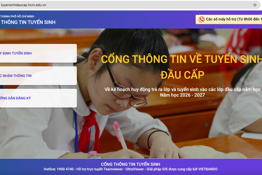 Phụ huynh ở TP.HCM cần cảnh giác lừa đảo dịp tuyển sinh đầu cấp