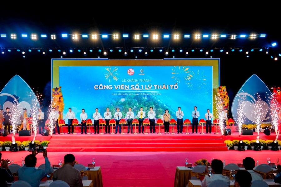 TP.HCM khánh thành Công viên số 1 Lý Thái Tổ, tưởng niệm nạn nhân COVID-19