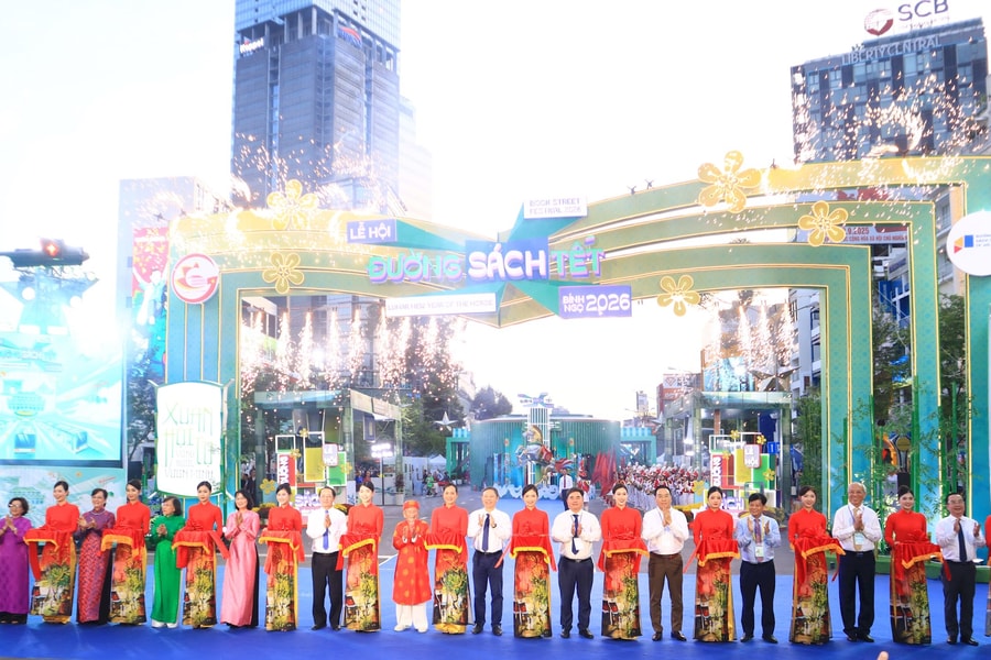 Khai mạc Lễ hội Đường sách Tết Bính Ngọ 2026: Khai xuân, mở tri thức