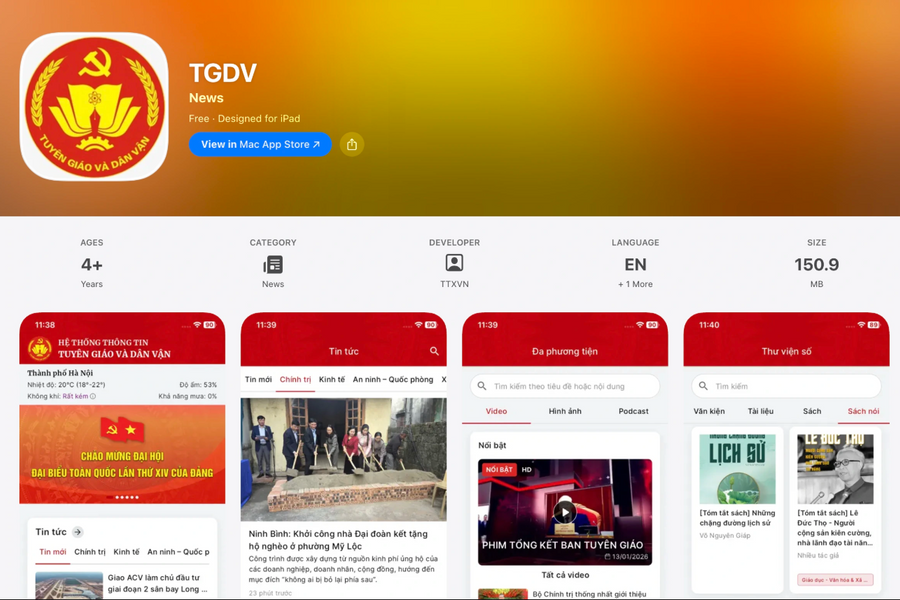 Đẩy mạnh tuyên truyền cài đặt và sử dụng "Ứng dụng Tuyên giáo và Dân vận"