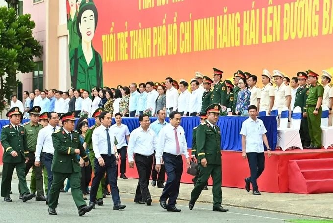 TP.HCM tổ chức lễ giao nhận quân năm 2026 với hơn 9.100 công dân nhập ngũ