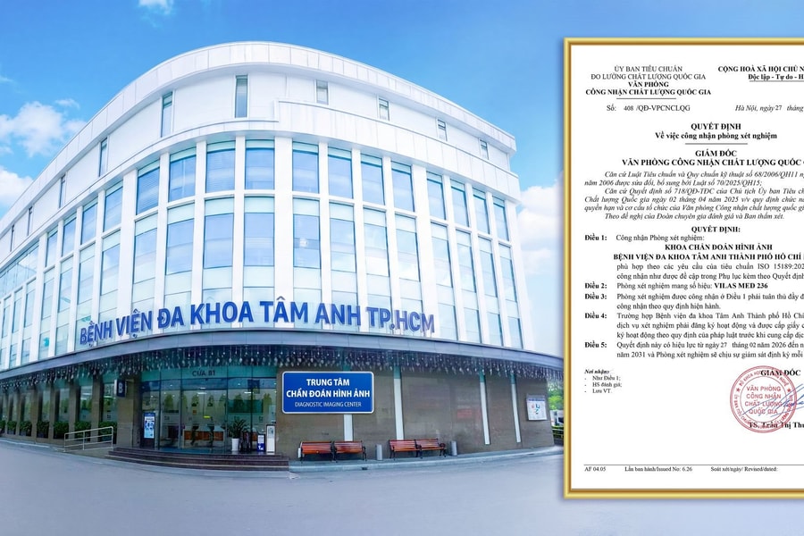 Trung tâm Chẩn đoán hình ảnh Tâm Anh trở thành đạt chuẩn ISO 15189:2022