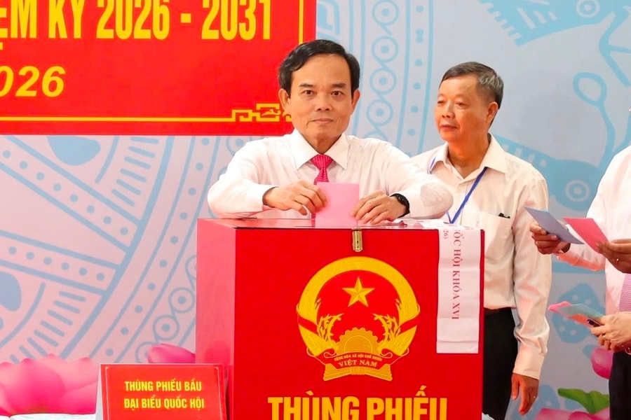 Lá phiếu gửi gắm niềm tin của người dân TP.HCM